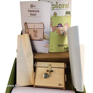 KiwiCo Kiwi Crate Treasure Hunt Kit (PARTS ONLY) For Ages 5+ Includes Chest Coin